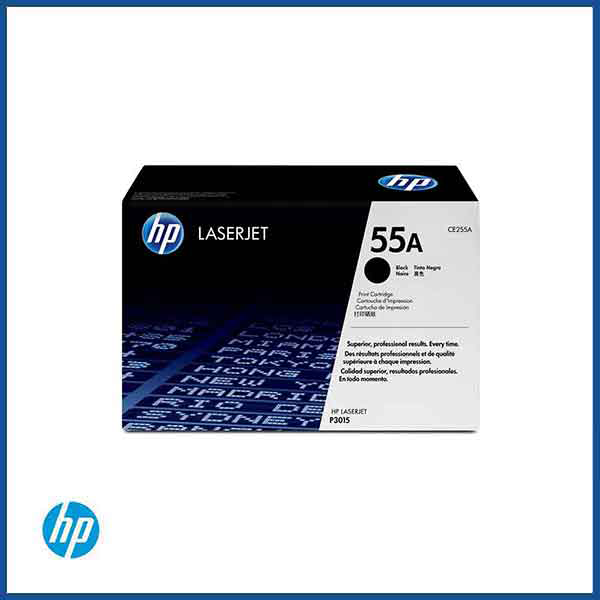 HP 55A (CE255A) Black LaserJet Toner Cartridge 